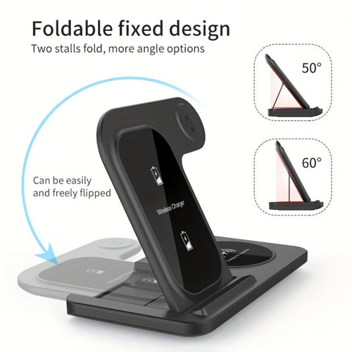 3-in-1 Wireless Schnellladestation für Apple