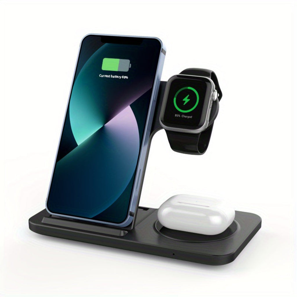 3-in-1 Wireless Schnellladestation für Apple