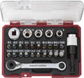 Bit-Box mit Mini-Ratschenschlüssel 1/4" S2 – 27-teilig | KRAFTWERK PRO LINE