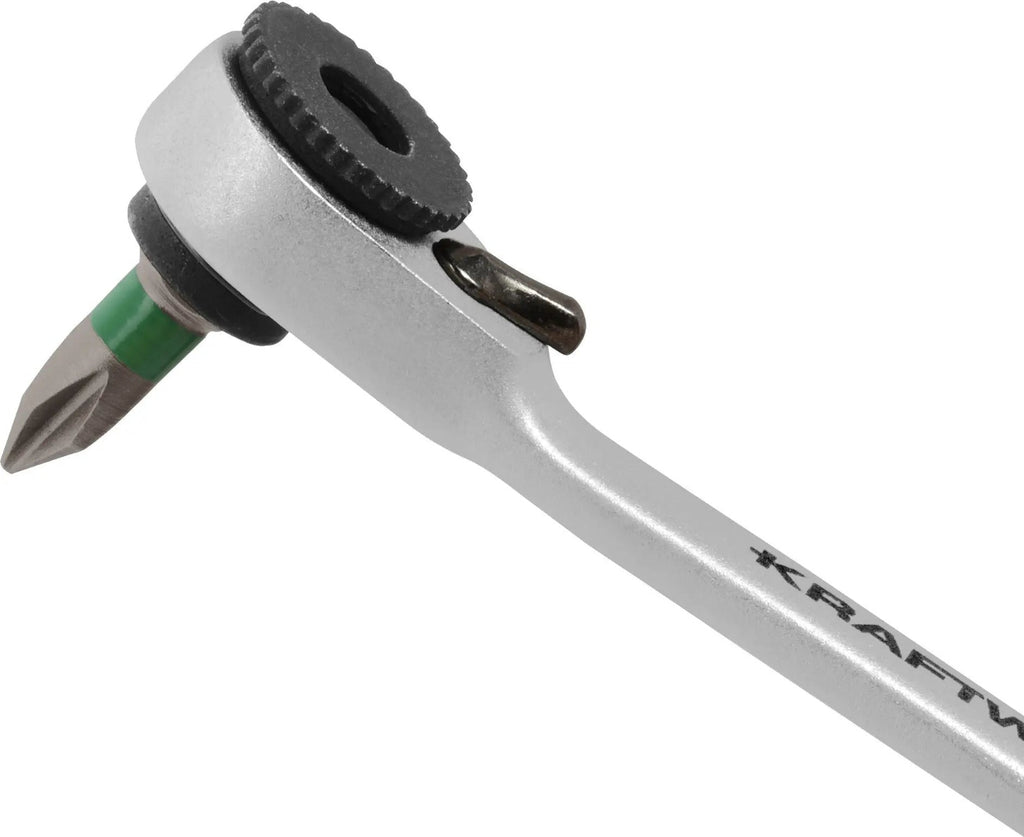 Bit-Box mit Mini-Ratschenschlüssel 1/4" S2 – 27-teilig | KRAFTWERK PRO LINE