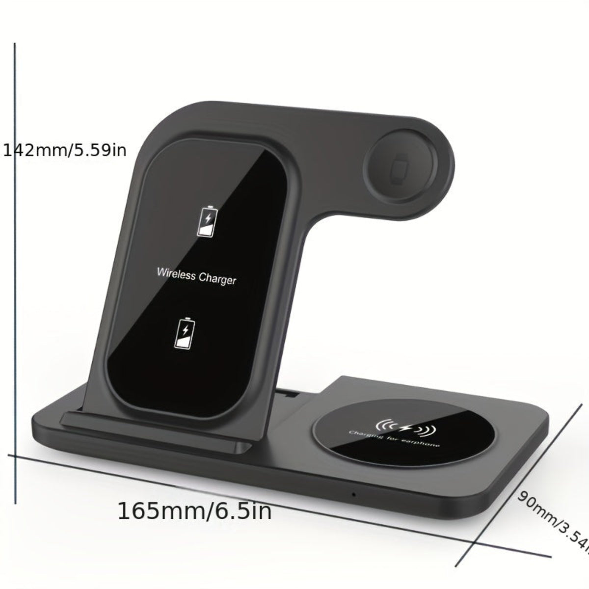 3-in-1 Wireless Schnellladestation für Apple