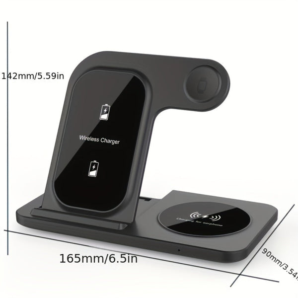 3-in-1 Wireless Schnellladestation für Apple